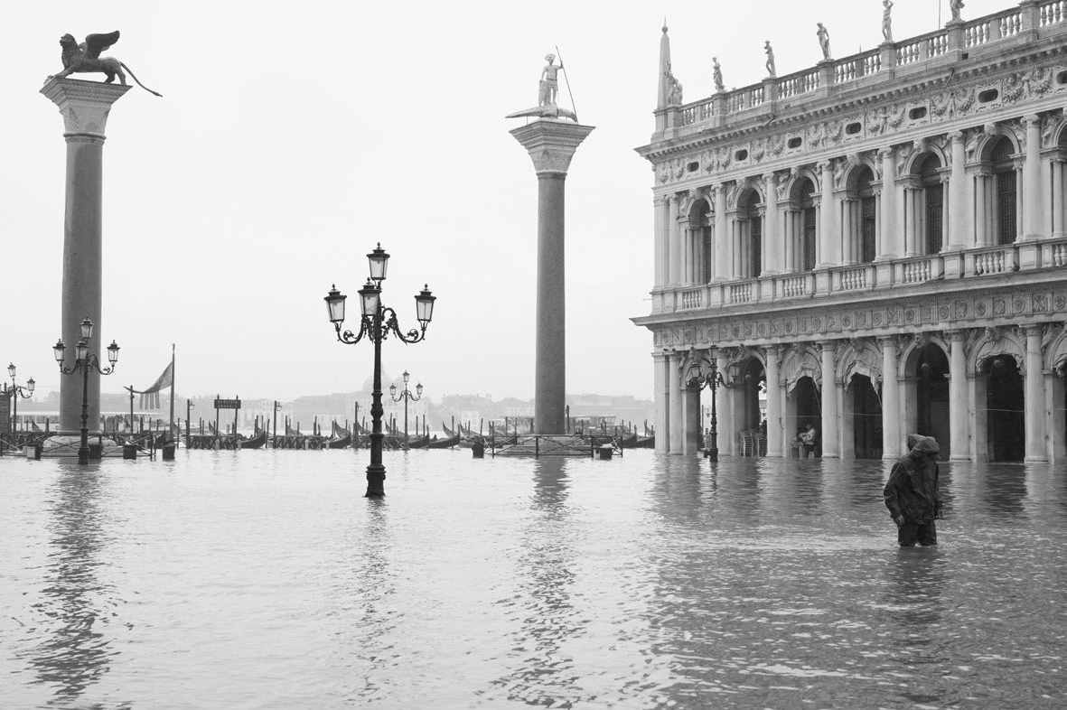 Venice, San Marco square, acqua alta November 2019 (Alamy Stock Photo / Carlo Morucchio)